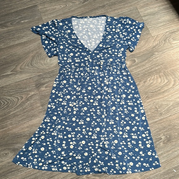 Floral Spring Mini Dress - Picture 2 of 4